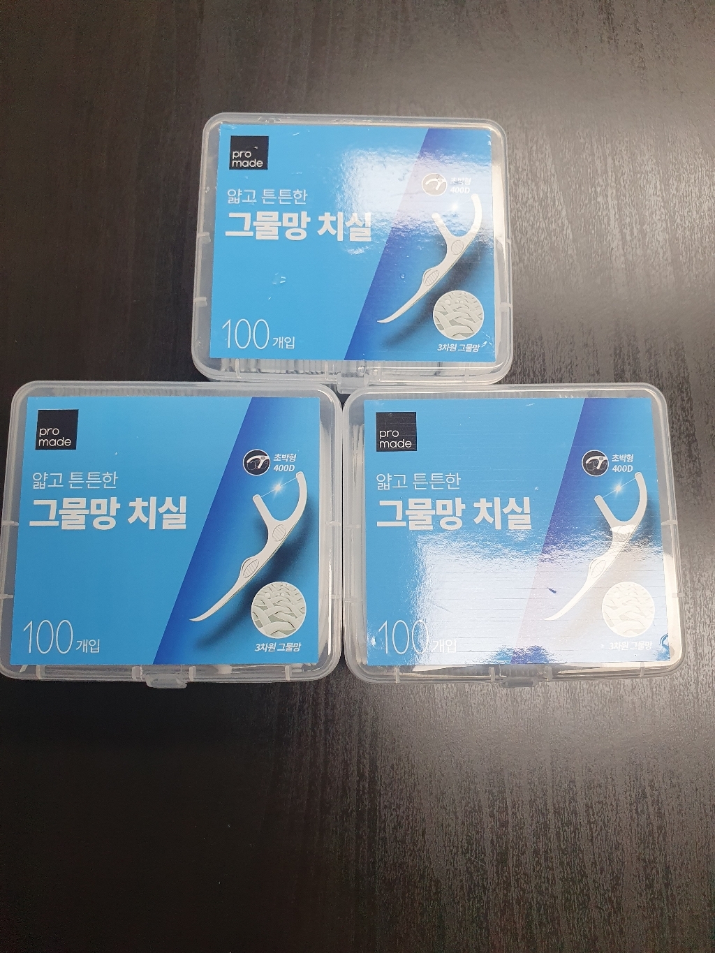 프로메이드 얇고 튼튼한 그물망 치실 리뷰후기