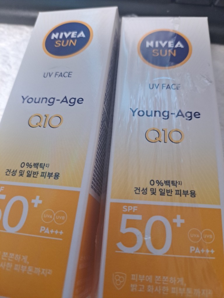 니베아 선 페이스 영 에이지 크림 SF 50A 1 리뷰 후기