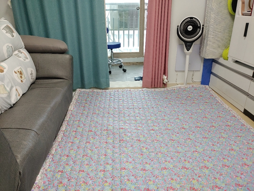 뷰티 60수 아사면 침대패드 겸 카페트 특대/퀸/슈퍼싱글