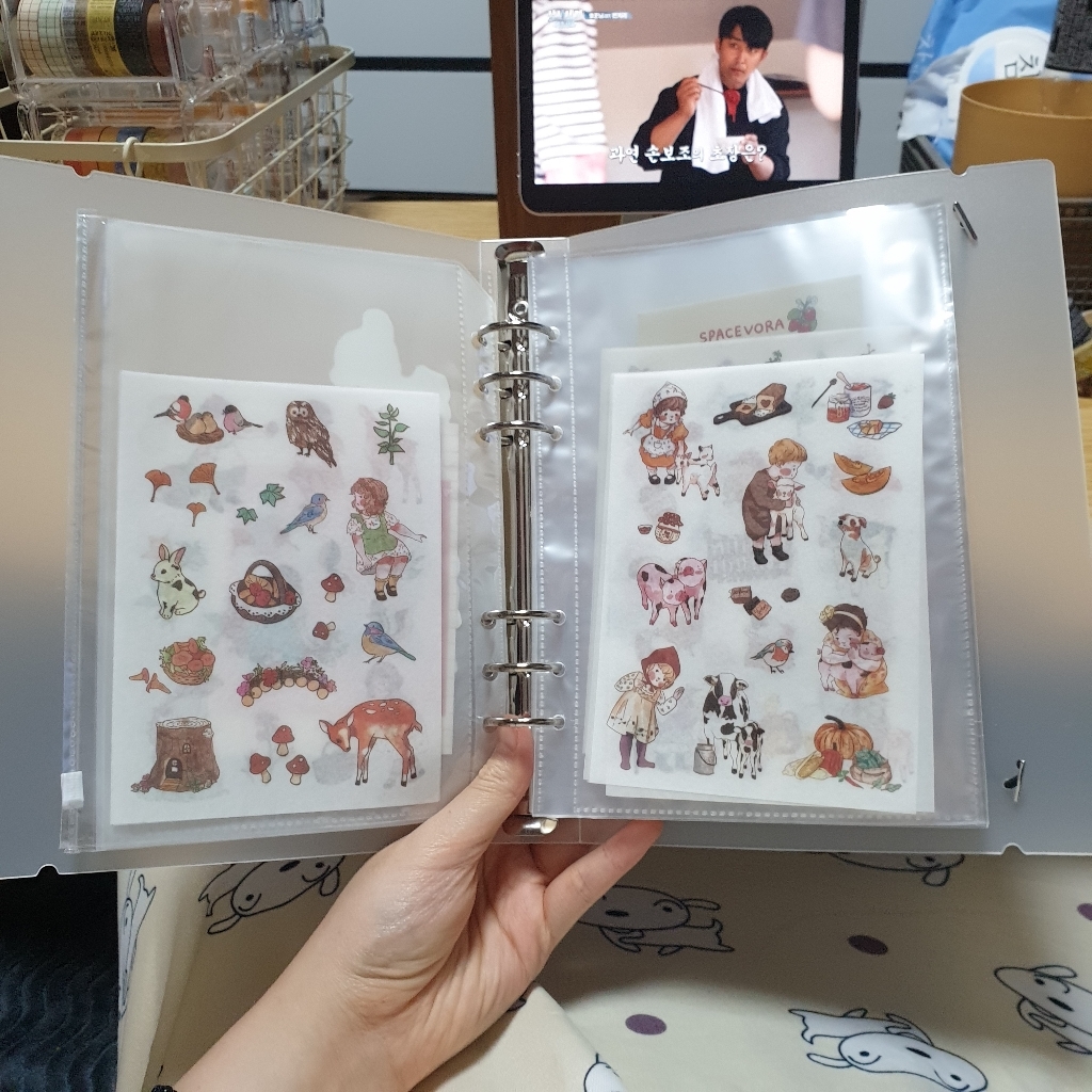 데얼스 A5 하드바인더 6공 30매