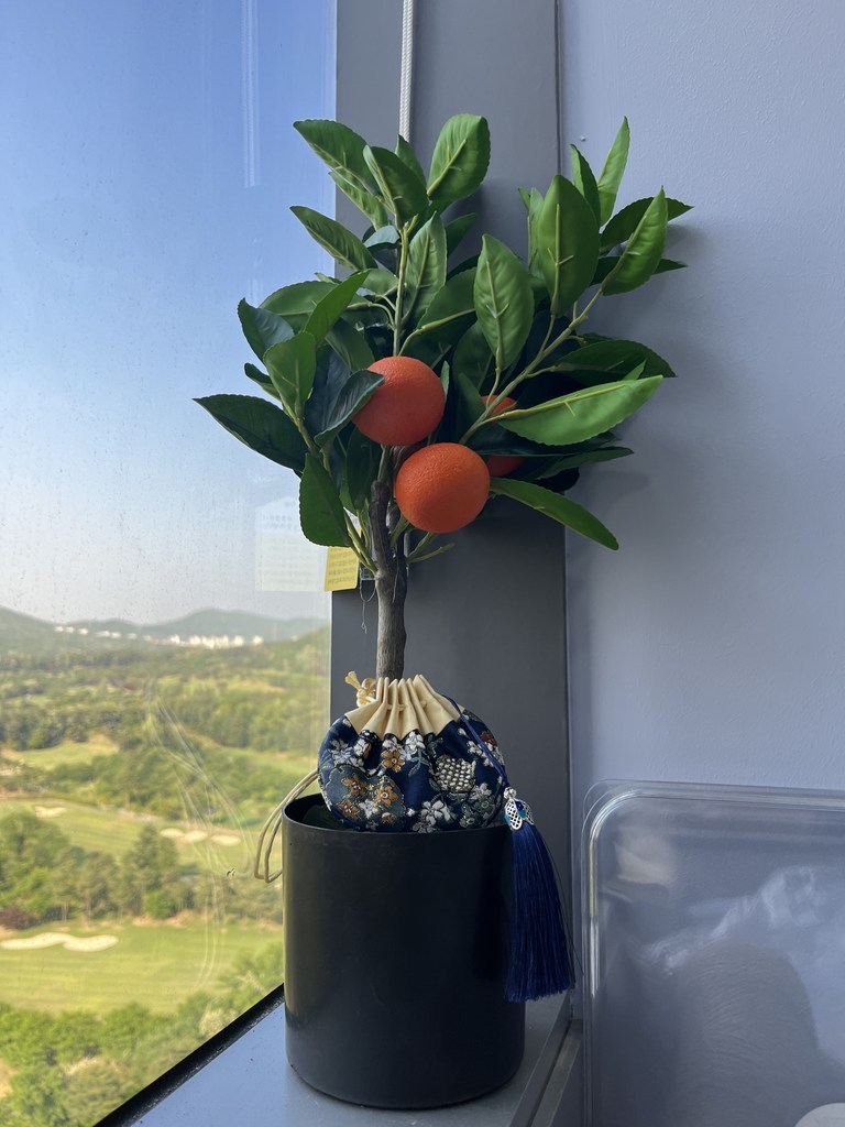 모모커머스 금전운 황동 엽전 전통 복주머니