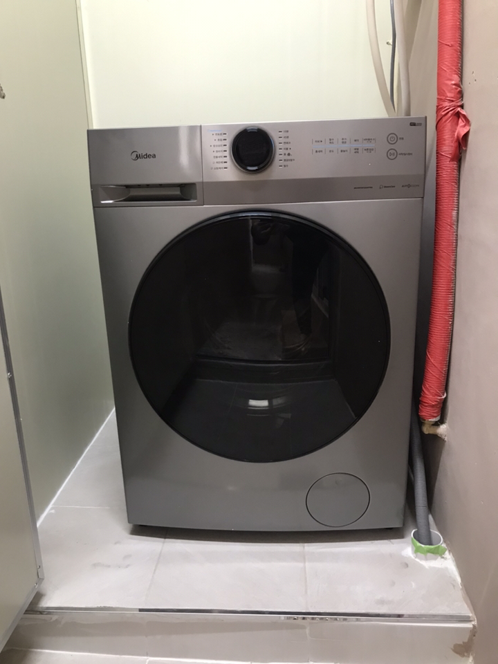 미디어 인버터 루나 드럼세탁기 F200W120B/S-KR 방문설치