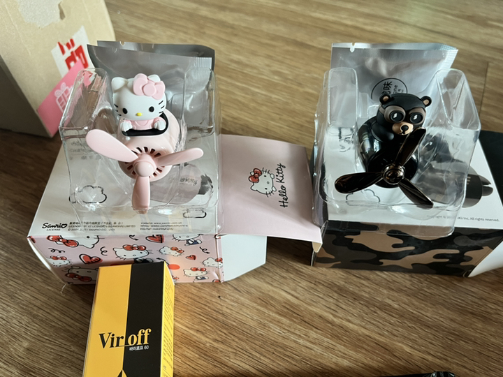 곰돌이 브라우니 차량용 에어컨 방향제 디퓨저 선풍기 자동차 악세사리 인테리어 장식