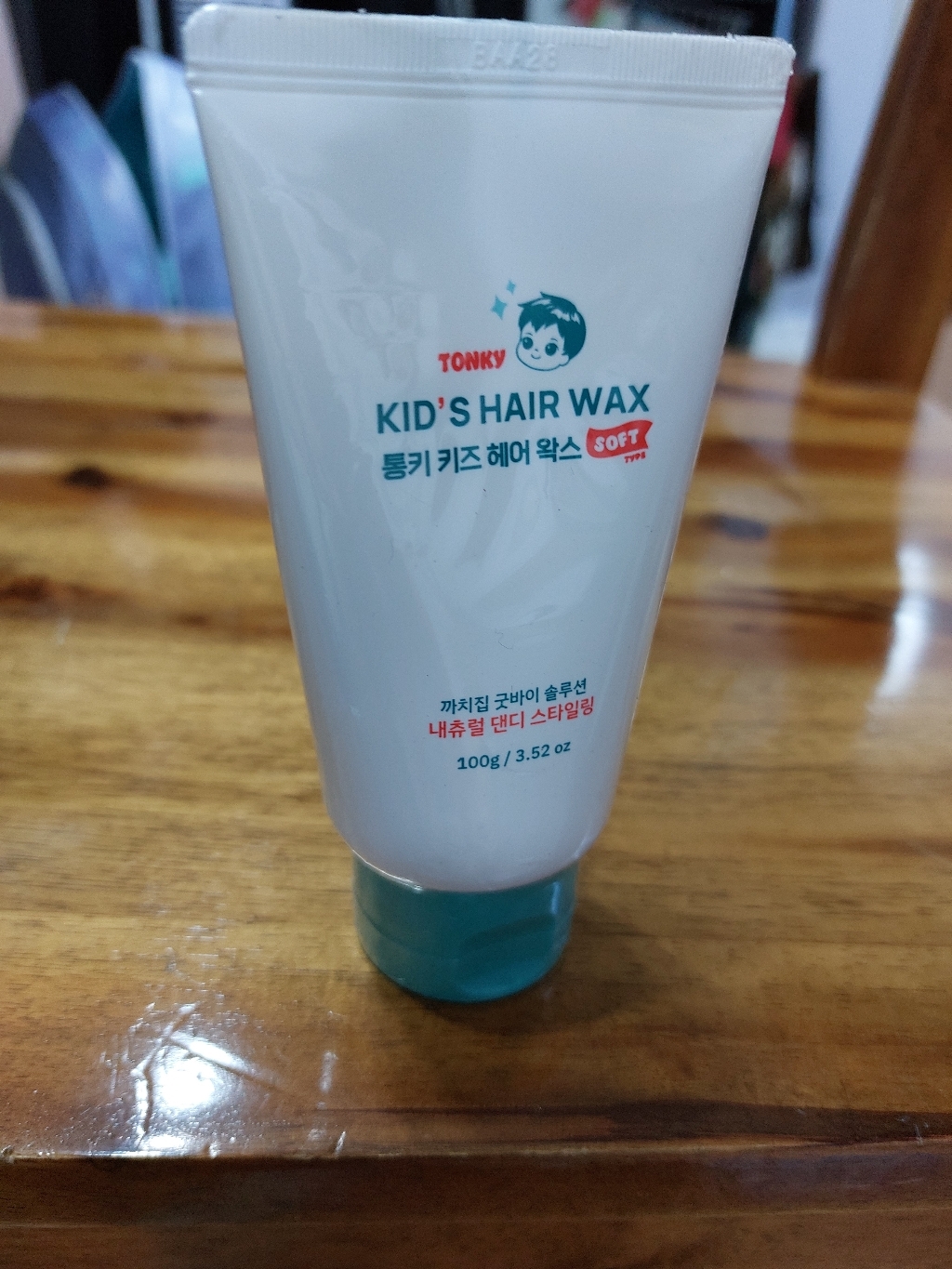 핑크공주 핑키통키 어린이 소프트타입 헤어 왁스, 100g, 1개