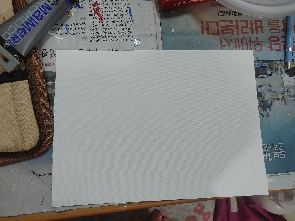 인마치 뜯어쓰는 캔버스 북 화이트