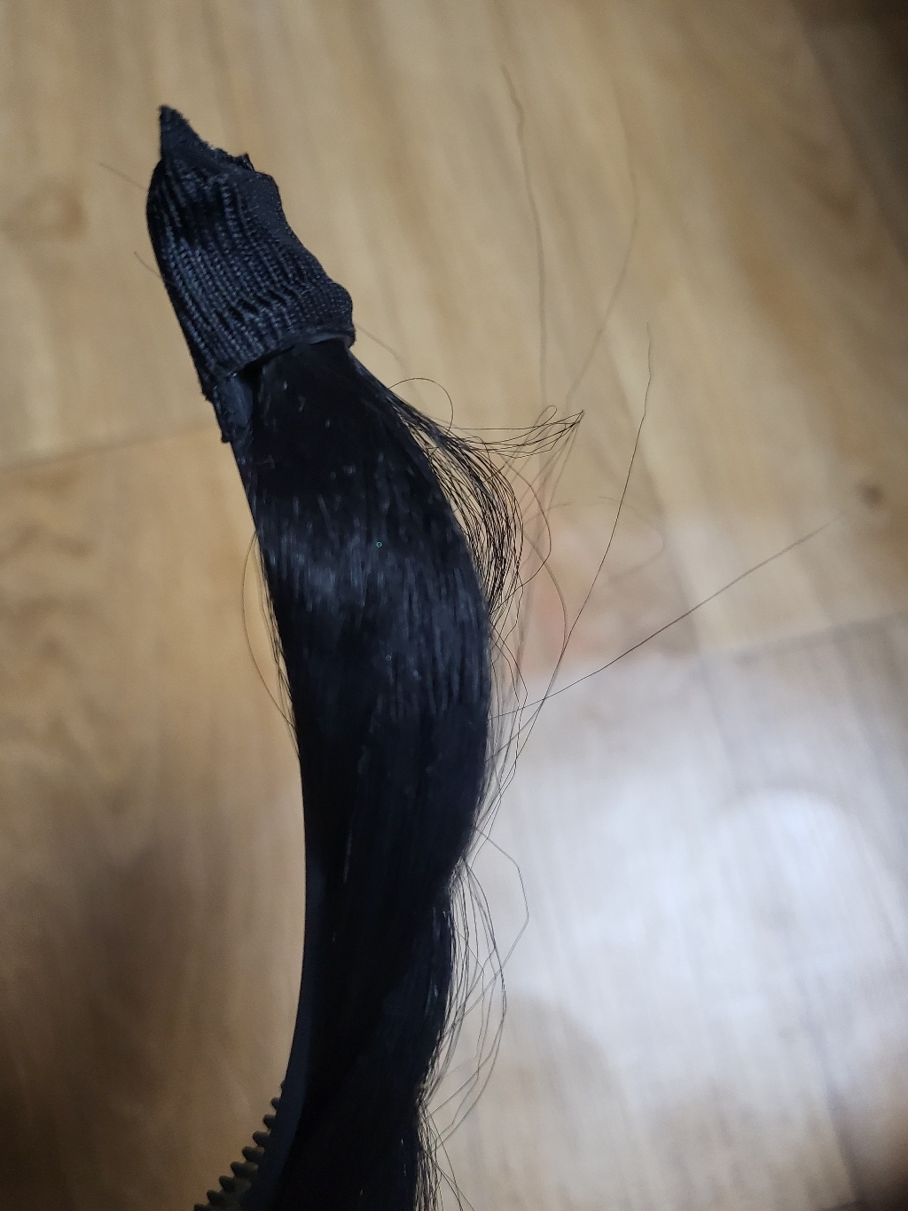 하이유니 땋은 머리 가발 헤어밴드
