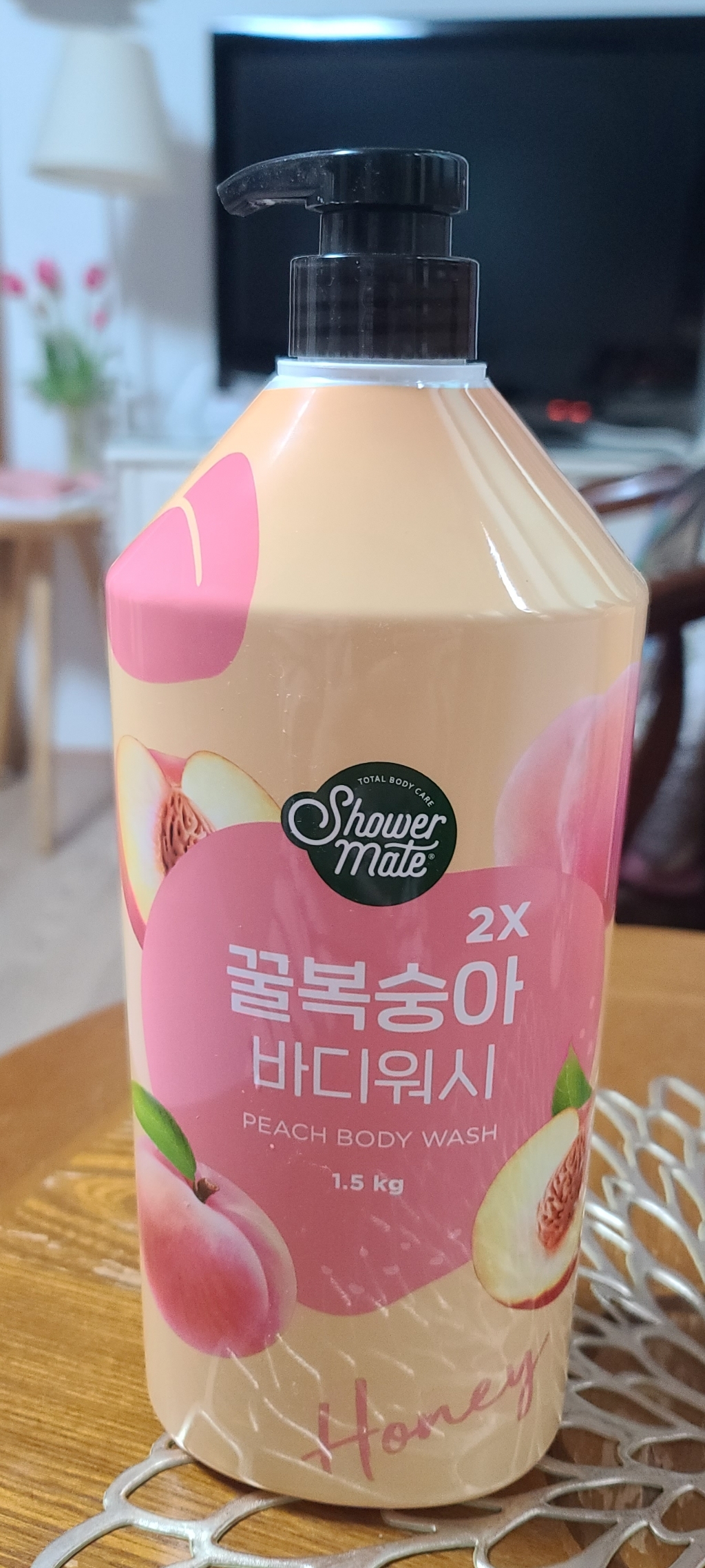 샤워메이트 프레시 꿀복숭아 바디워시