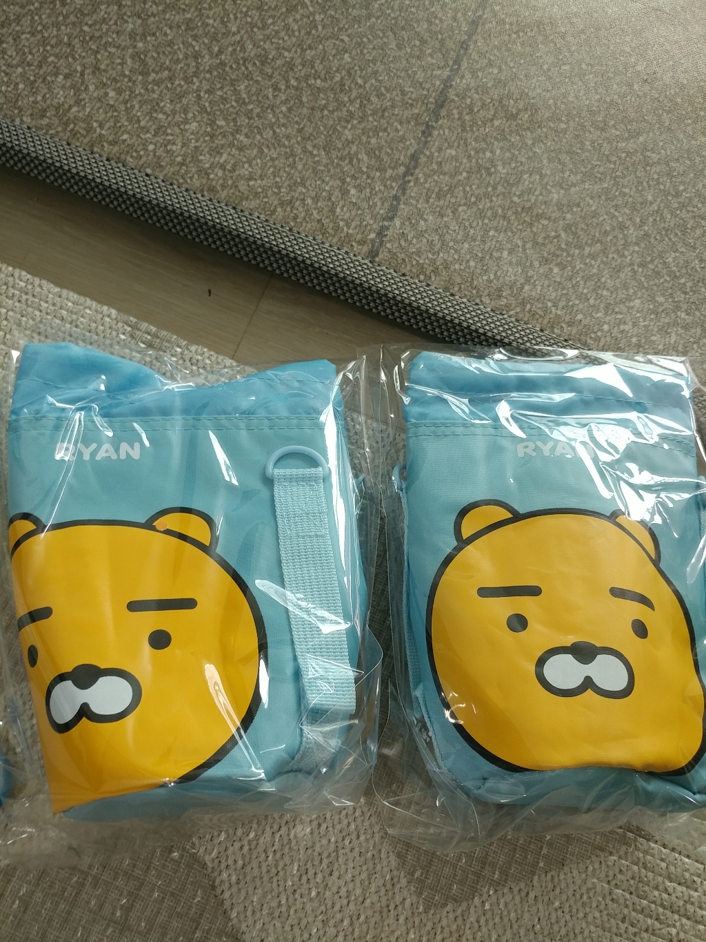 릴팡 카카오프렌즈 페이스 물통주머니