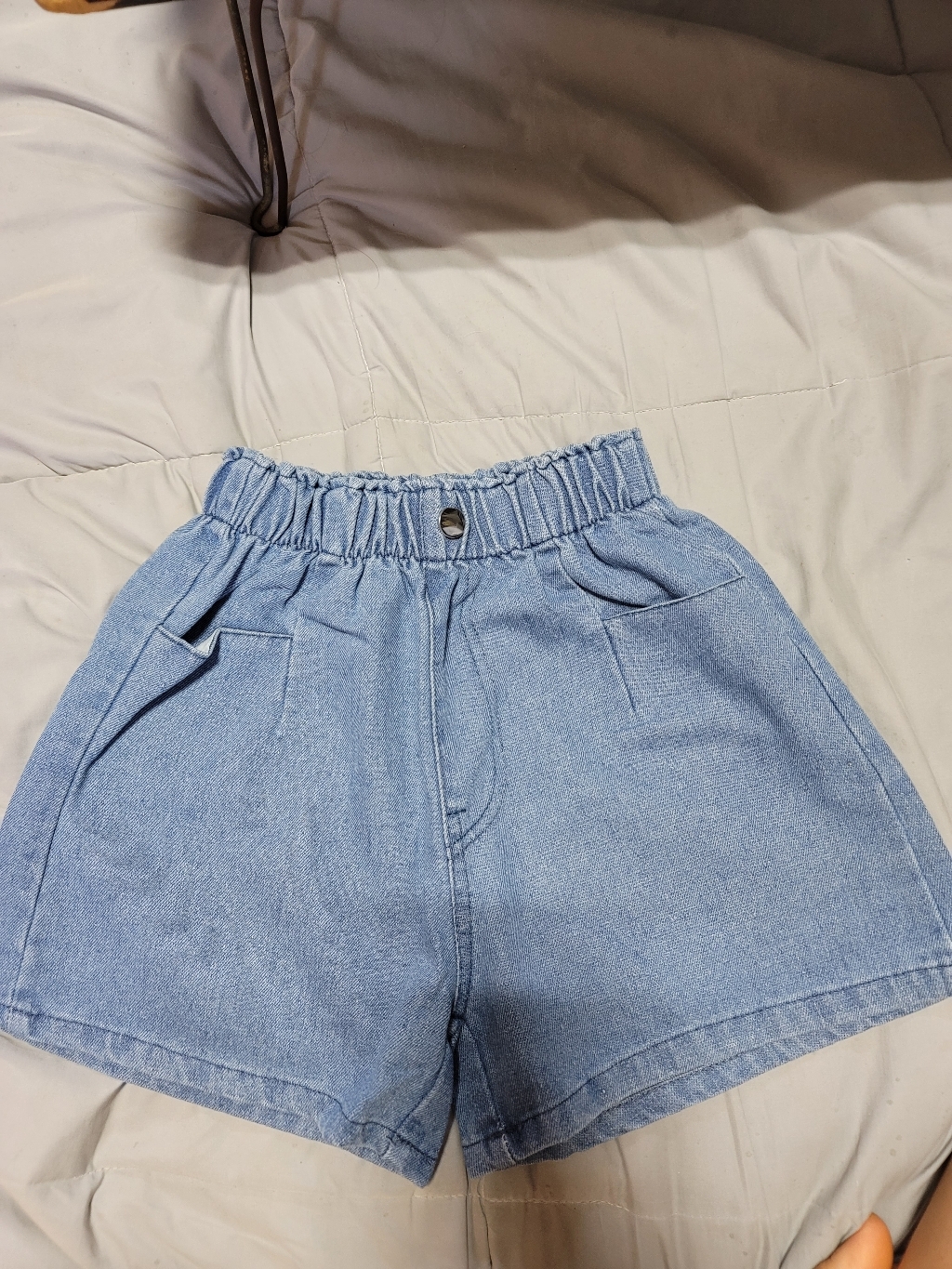 아동 주니어 청반바지 아동복 밴딩 데님 초등학생4071