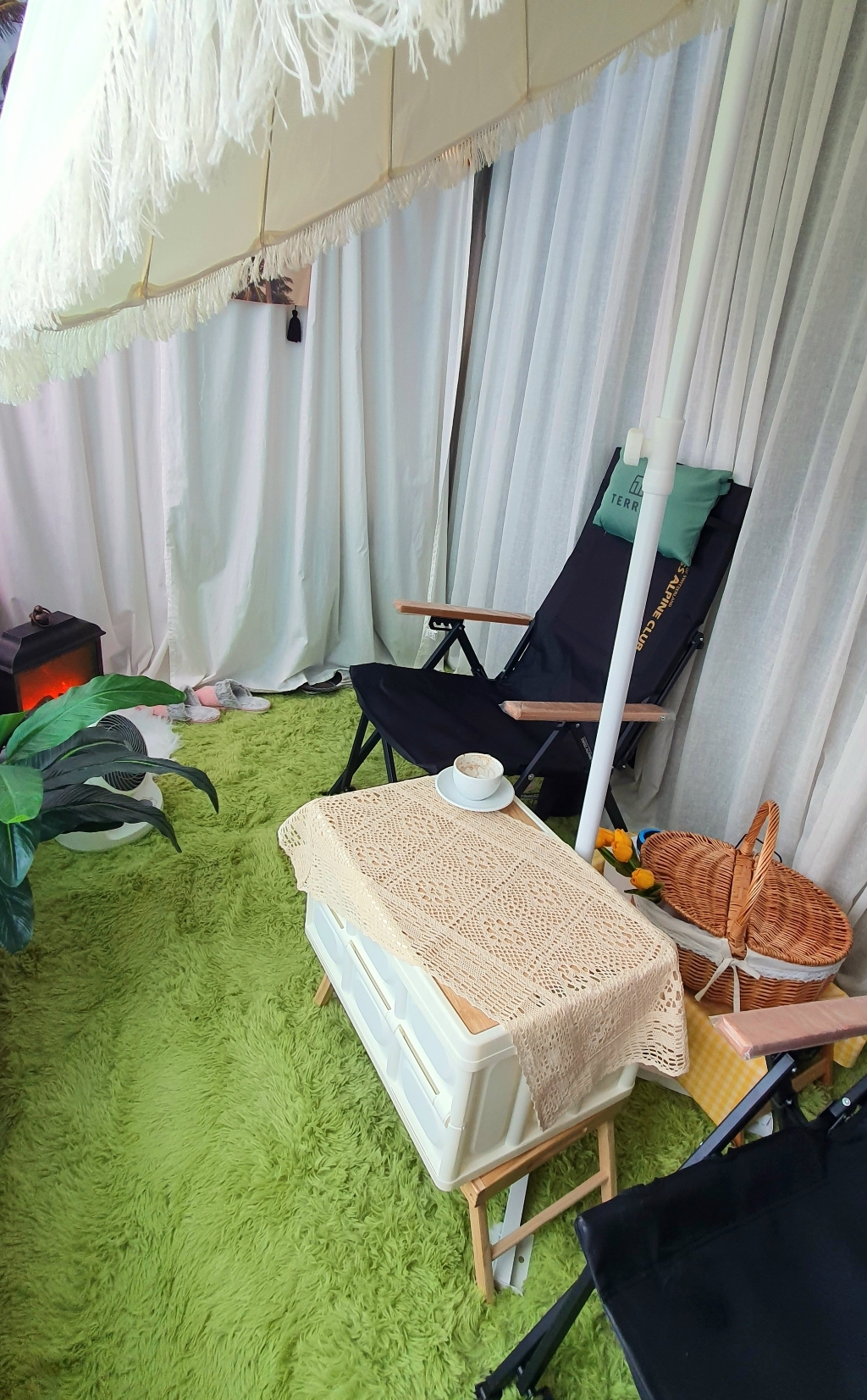 포캠 폴딩박스나무상판원목테이블 캠핑테이블 트렁크정리함 캠핑 감성용품 캠핑폴딩박스 수납박스
