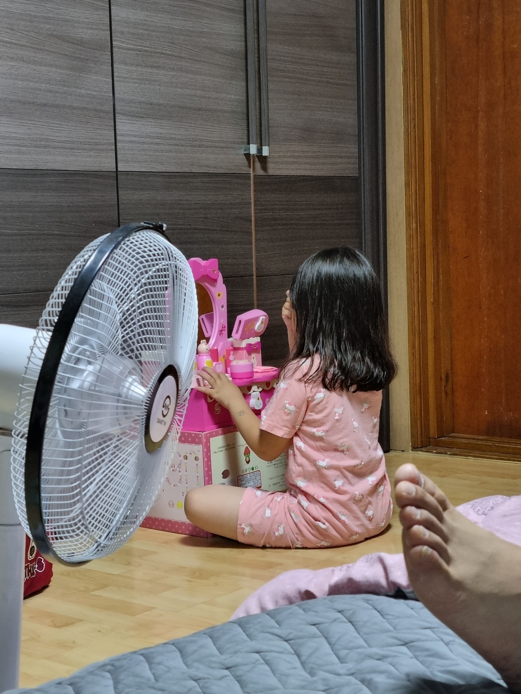 온샤인 파스텔 토끼화장대