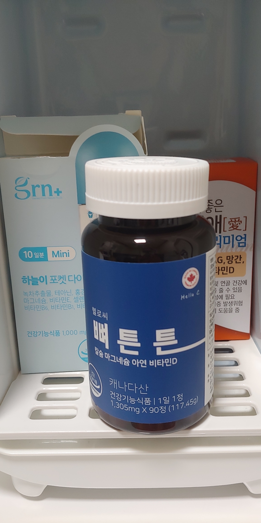 헬로씨 뼈튼튼 칼슘 마그네슘 아연 비타민D 117