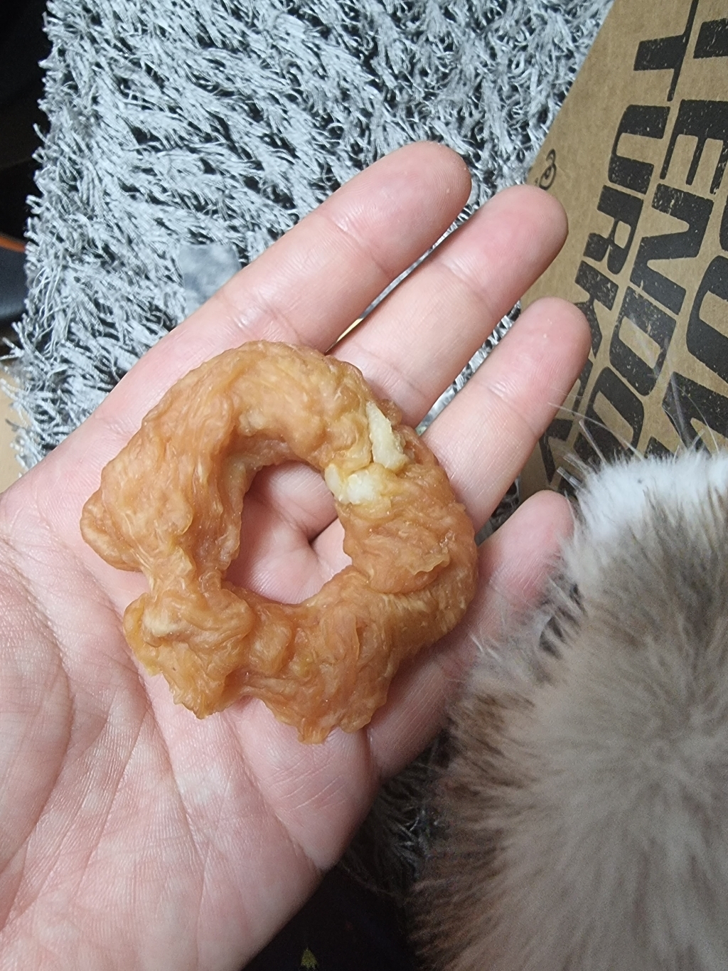 피랩 오래씹는 칠면조 소고기 힘줄 터키츄 강아지 간식 링 S