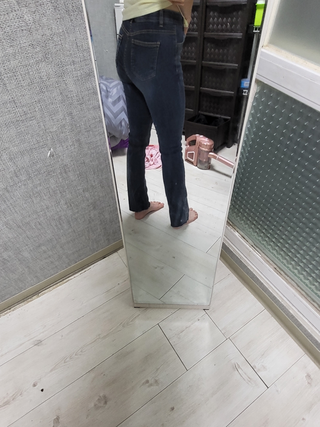 엔비룩 여성용 슬럽청바지