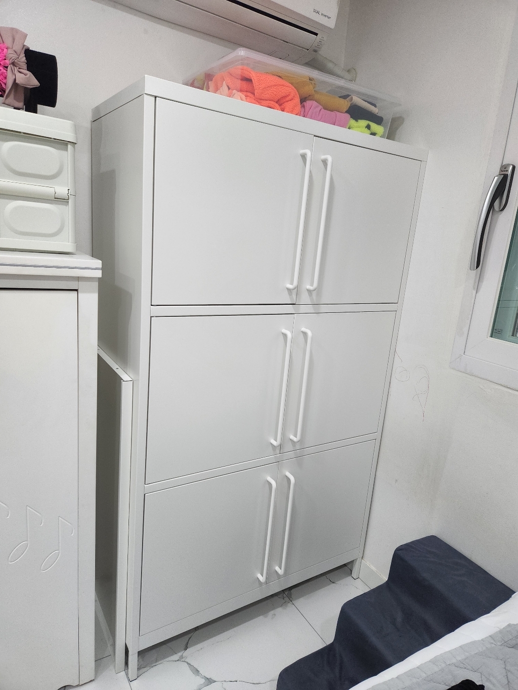 마켓비 IDOR 철제수납장 캐비넷 6문 9131600