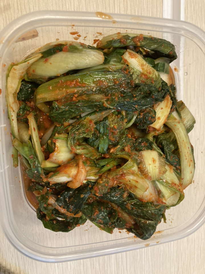 무명김치 전라도 얼갈이김치 맛있는 겉절이