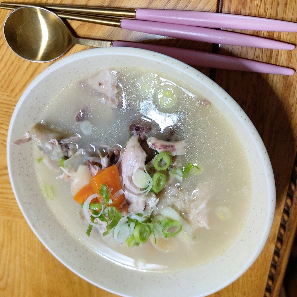사조원 동물복지 인증 닭백숙용 통닭