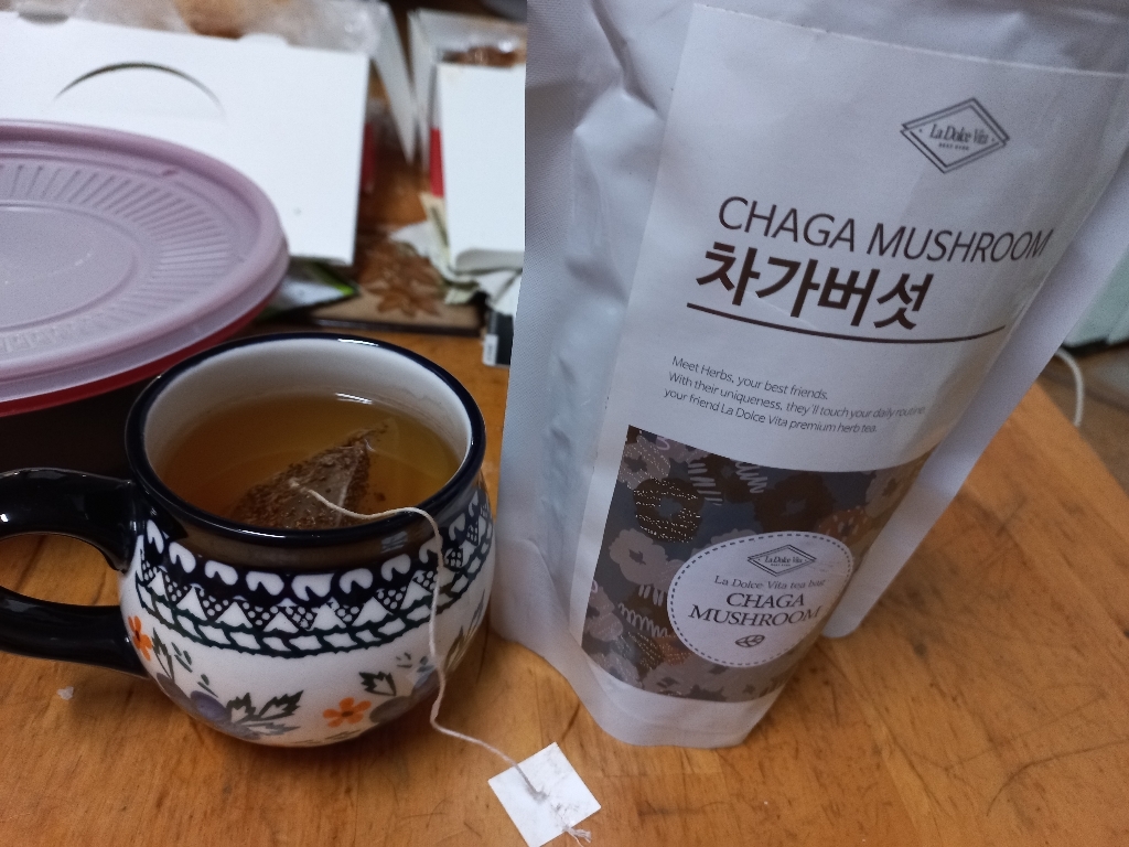 라돌체비타 차가버섯 삼각티백