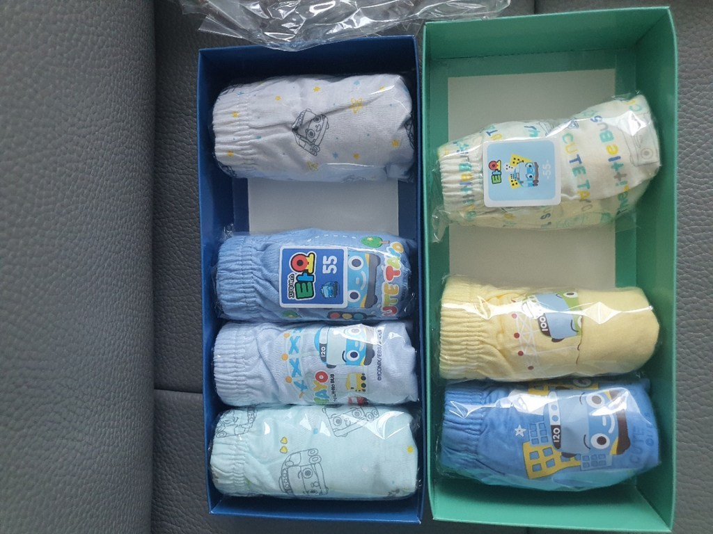씨엘스토리 꼬마버스타요 남아용 삼각팬티 10종
