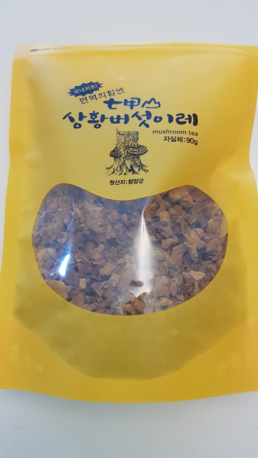 [면역력엔] 칠갑산 장수 상황버섯 분쇄   국내산
