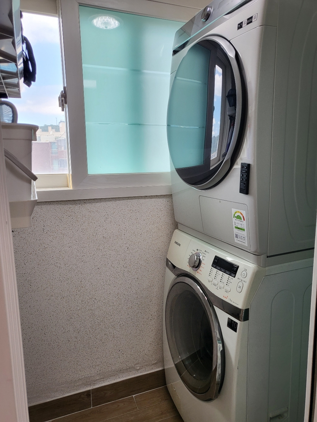 삼성전자 그랑데 AI 건조기 상단설치키트 DV17T8740SET 방문설치