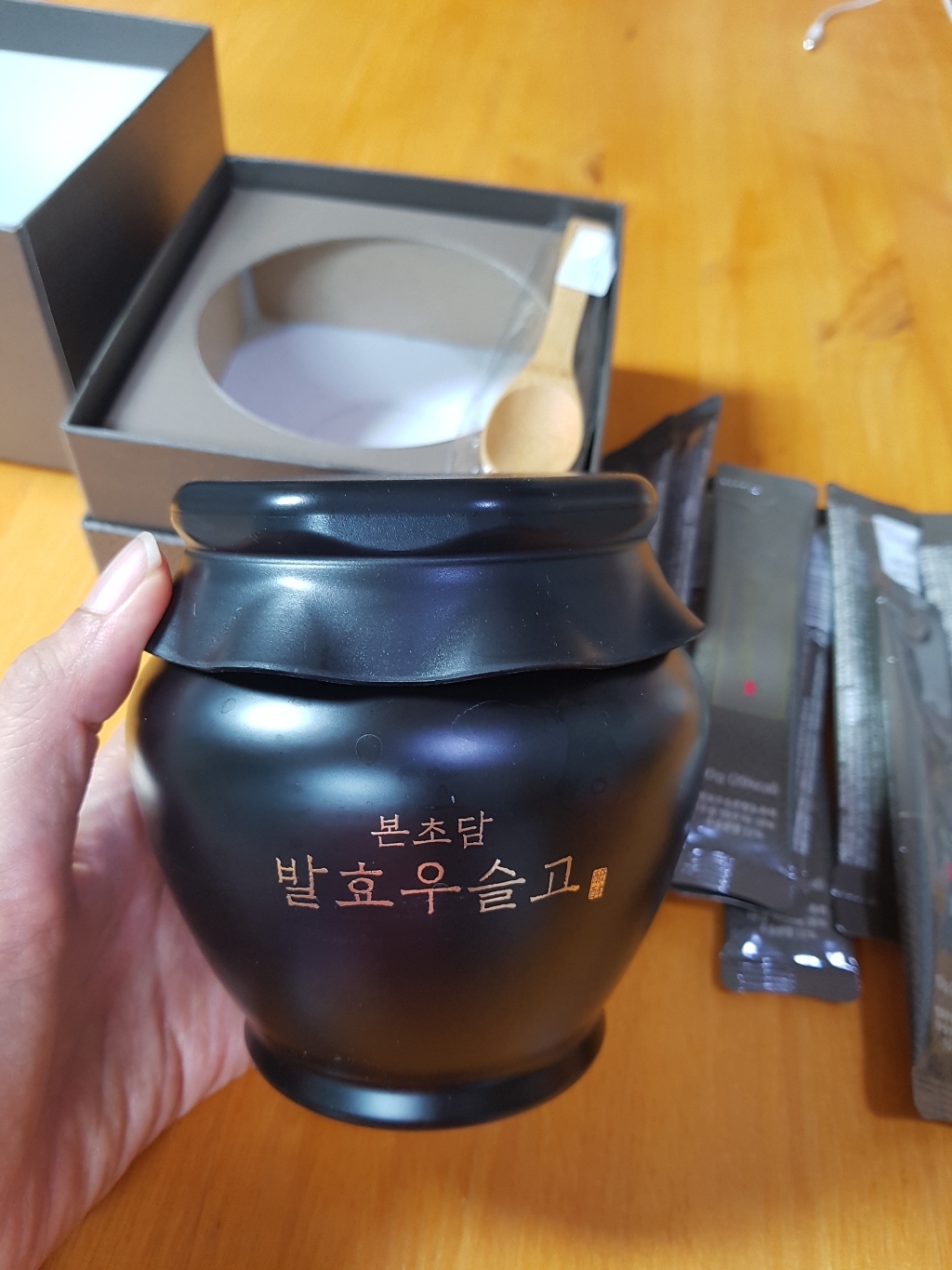 본초담 발효 우슬고 쇠무릎 우슬청 진액 우슬즙