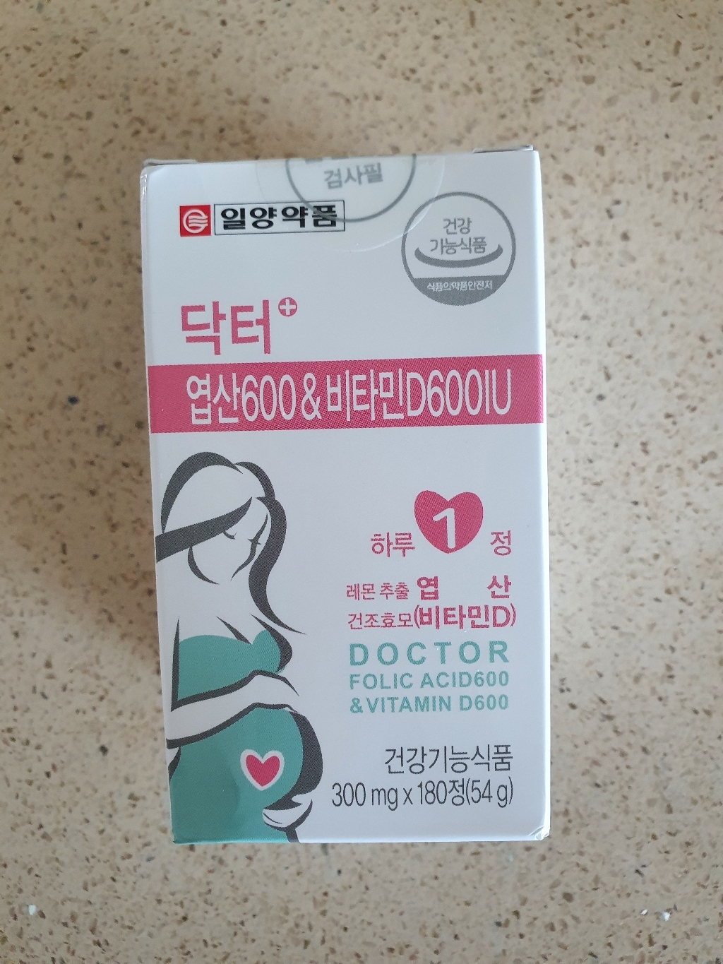 일양약품 닥터플러스 엽산 600 앤 비타민D600