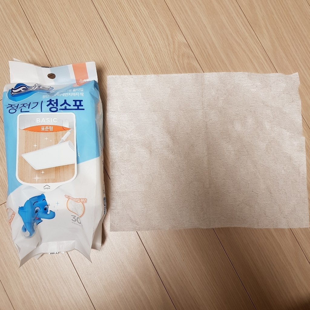스카트 정전기청소포 베이직 표준형 30매 리뷰후기