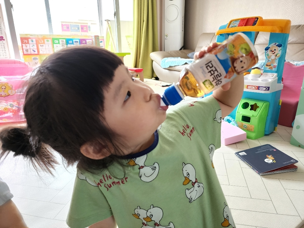 웅진 유기농 하늘보리차 리뷰후기