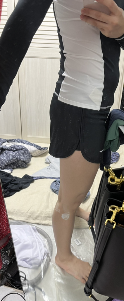 여성용 요가 휘트니스 3부 레깅스 반바지 7087