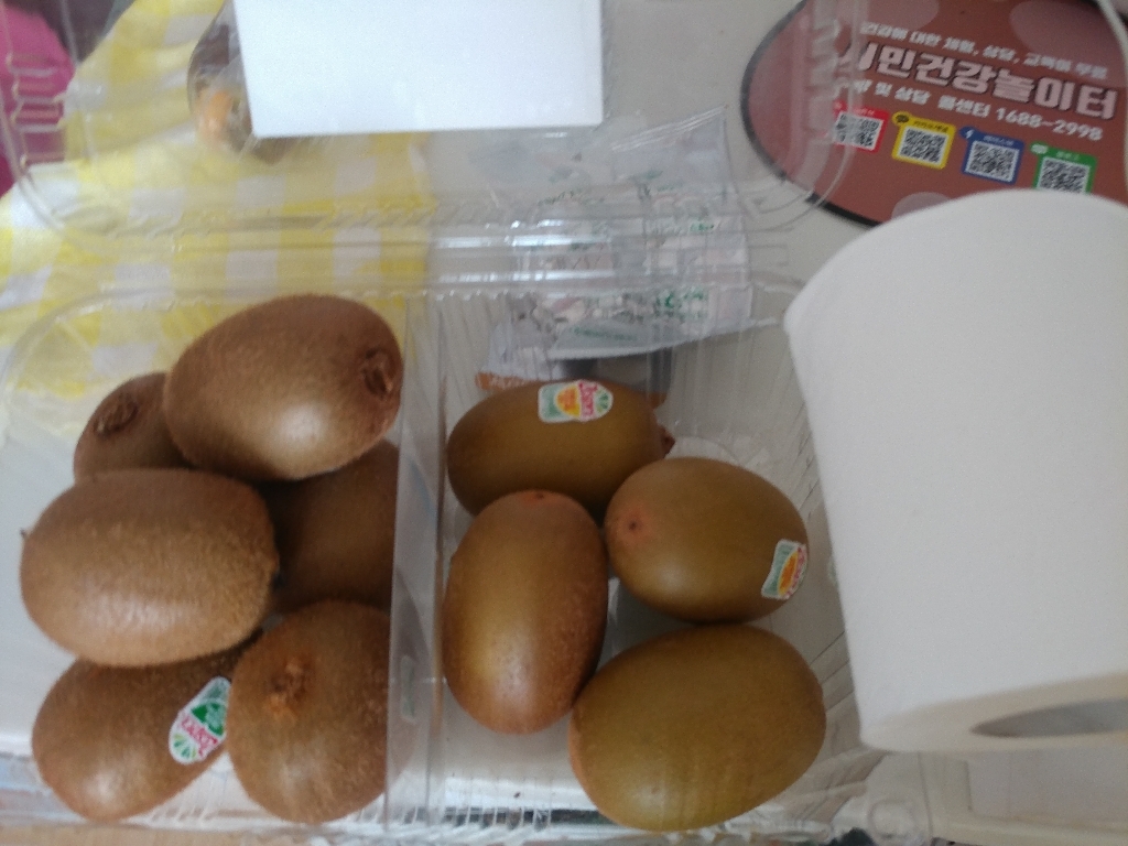 제스프리 썬골드키위 6입 그린키위 6입