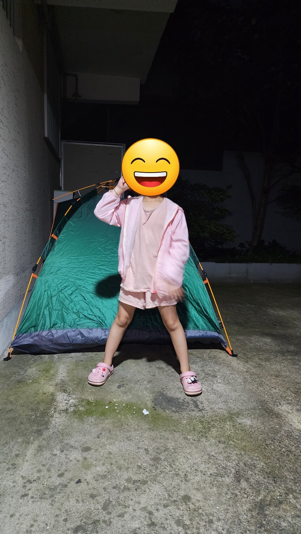 원터치 백 패킹 텐트 고급형