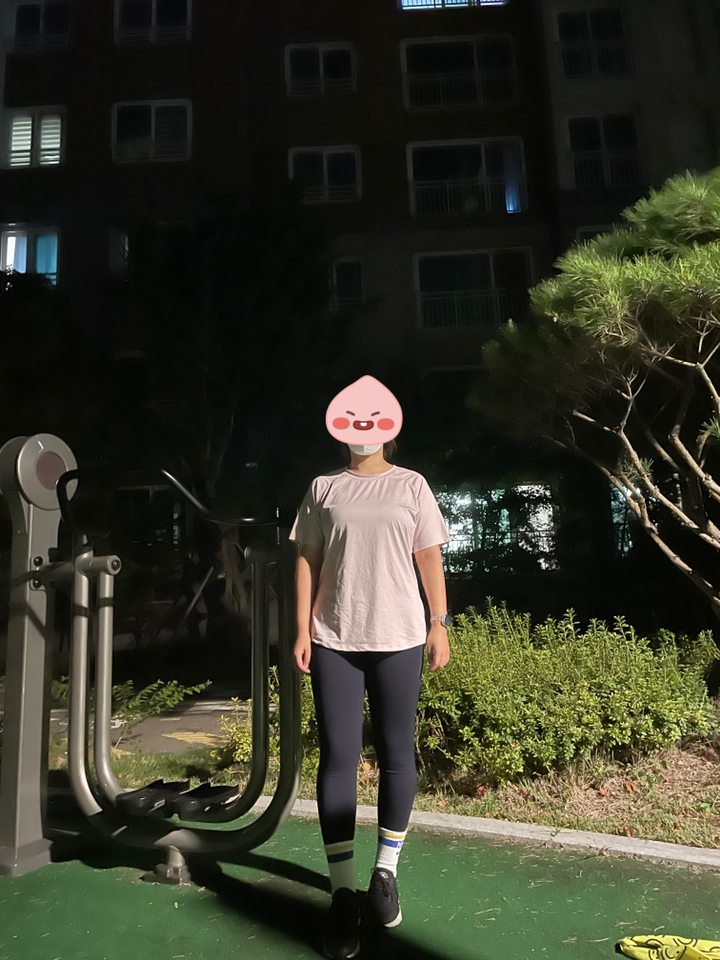 녹족 여성용 마일드 요가 필라테스 반팔 티셔츠