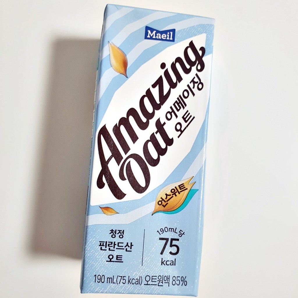 매일유업 어메이징 오트 언스위트 두유