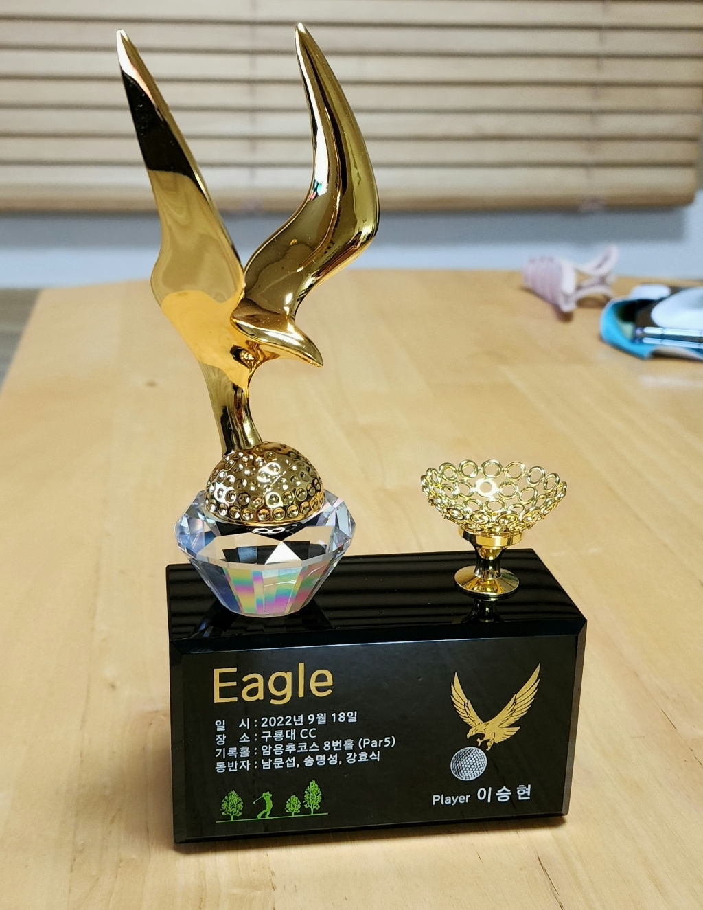 백상어워드 이글패 이글트로피 샷이글 골프트로피 33