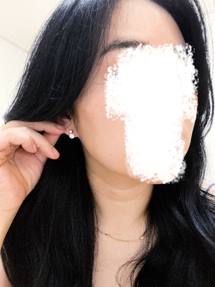 [빠른배송]  도로시 14k 18k 반짝 투큐 귀걸이