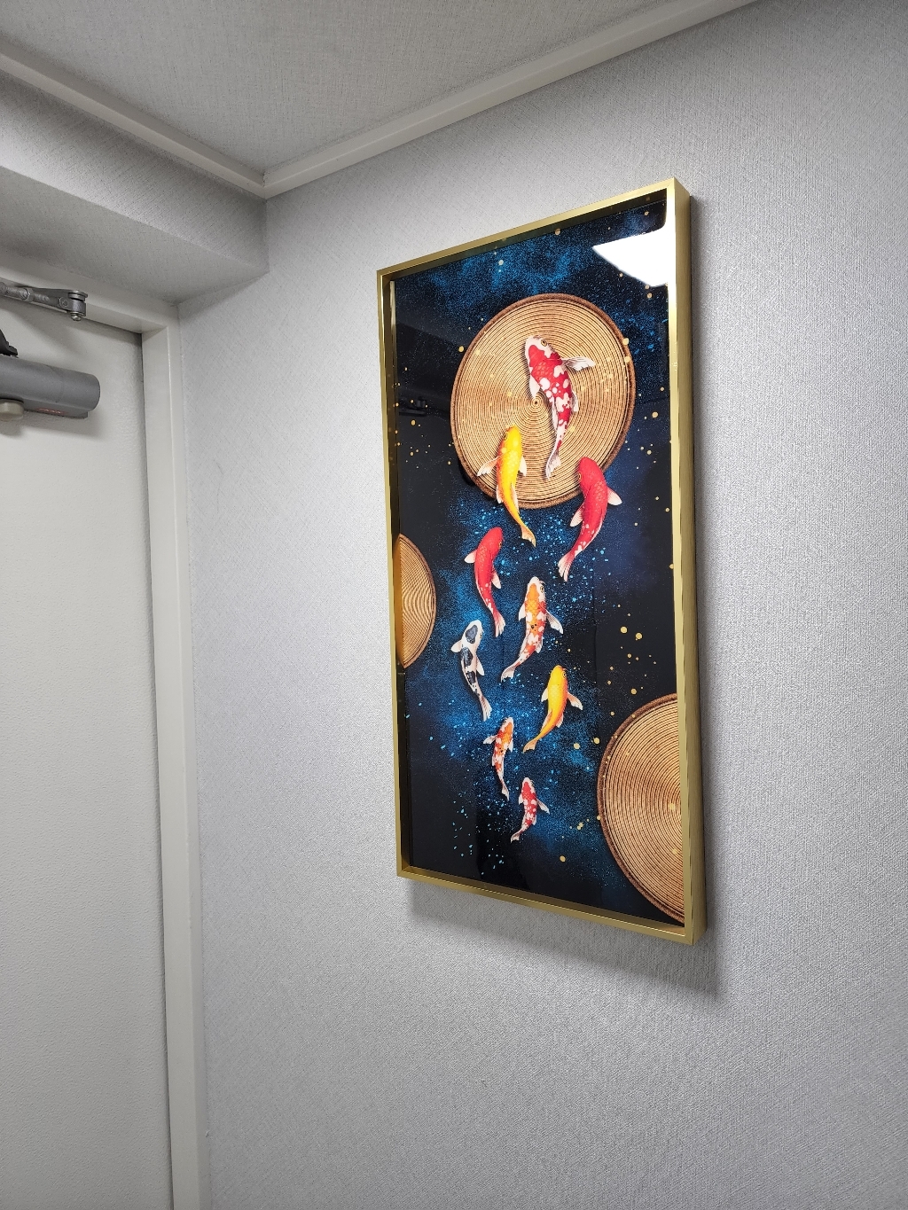 다루미 풍수그림 구어도 돈들어오는그림 액자 개업 이사 선물