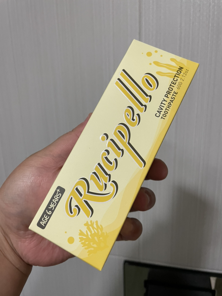 루치펠로 멜레멜레 어린이 저불소 치약