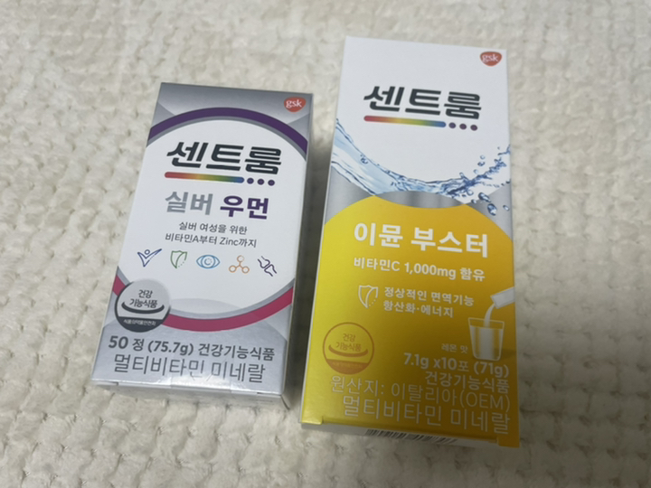 센트룸 실버 우먼 50정 센트룸 이뮨부스터 10포