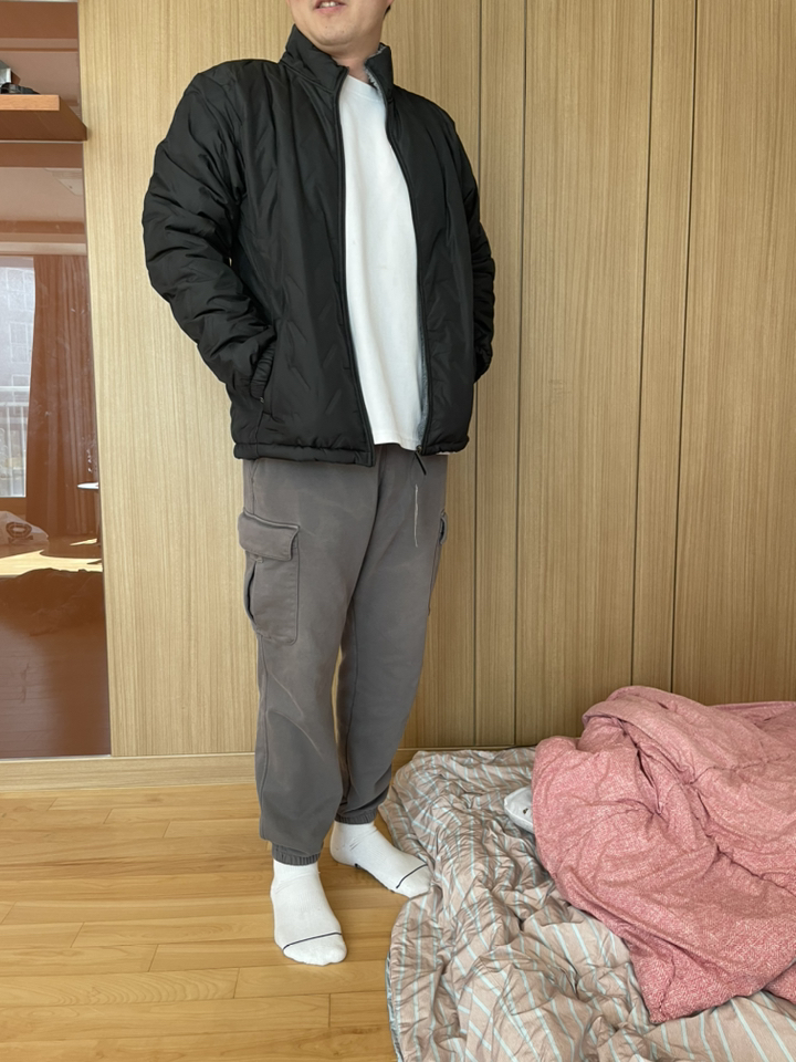OEX 남성 여성 겨울 누빔 패딩 네이쳐 양모 방한 자켓 기모 안감 털잠바 리뷰 후기