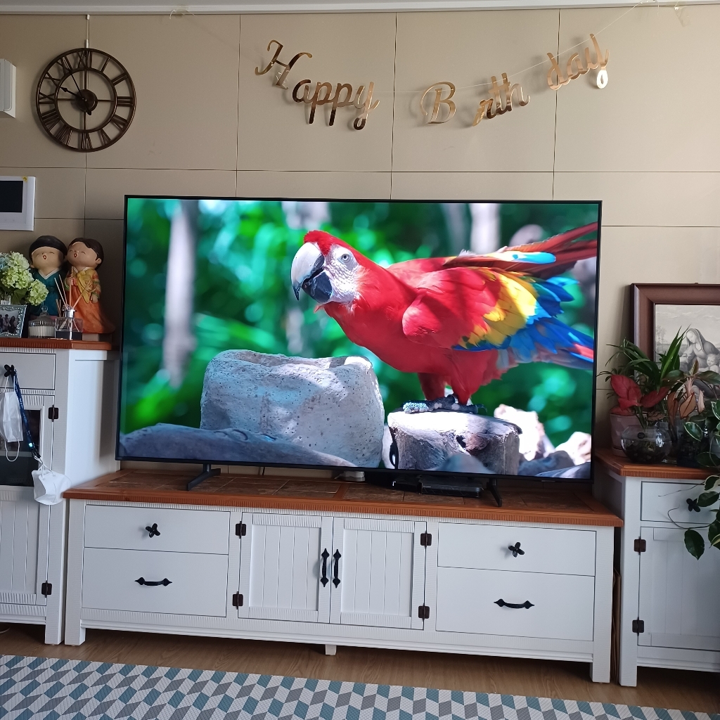 삼성전자 4KUHD QLED 슬림핏 TV 리뷰후기