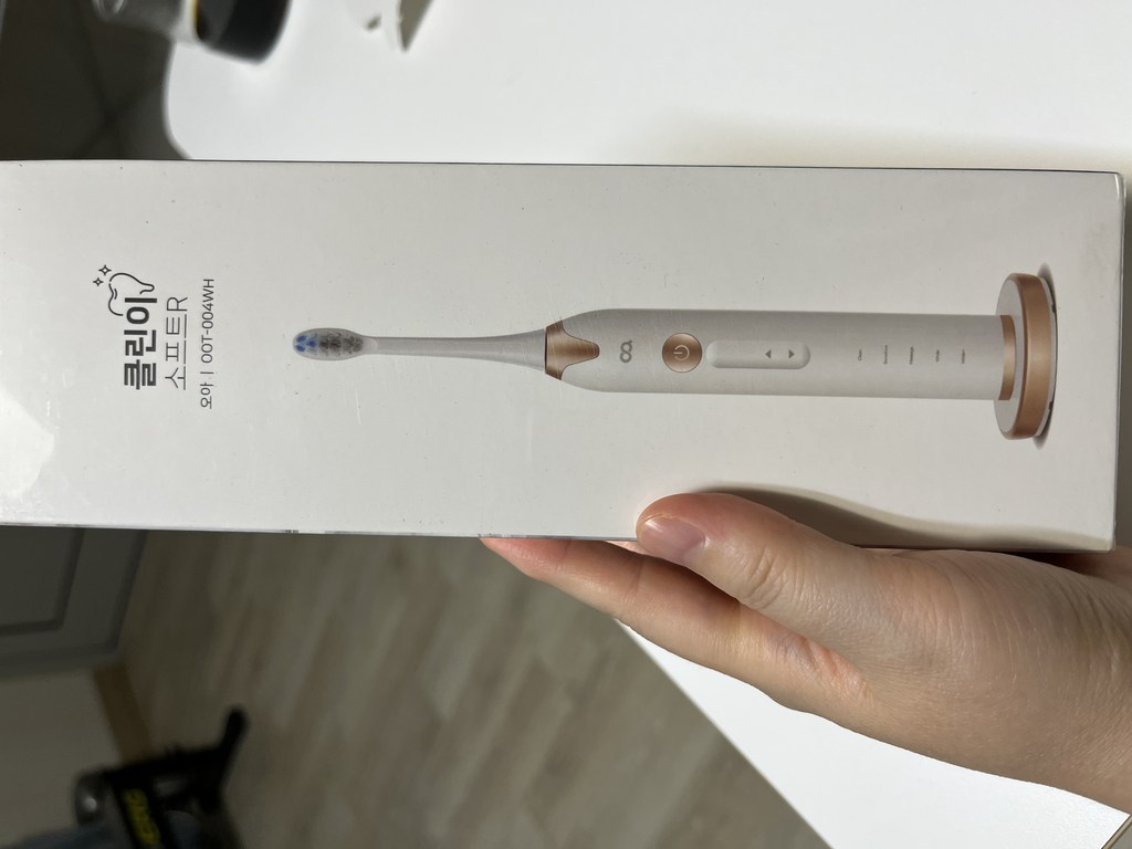 오아 클린이소프트R 자동압력센서 링터치 음파 전동 칫솔