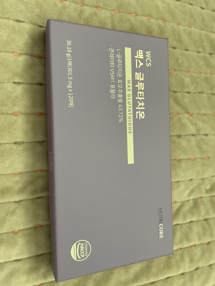 뉴트리코어 WCS 맥스 글루타치온