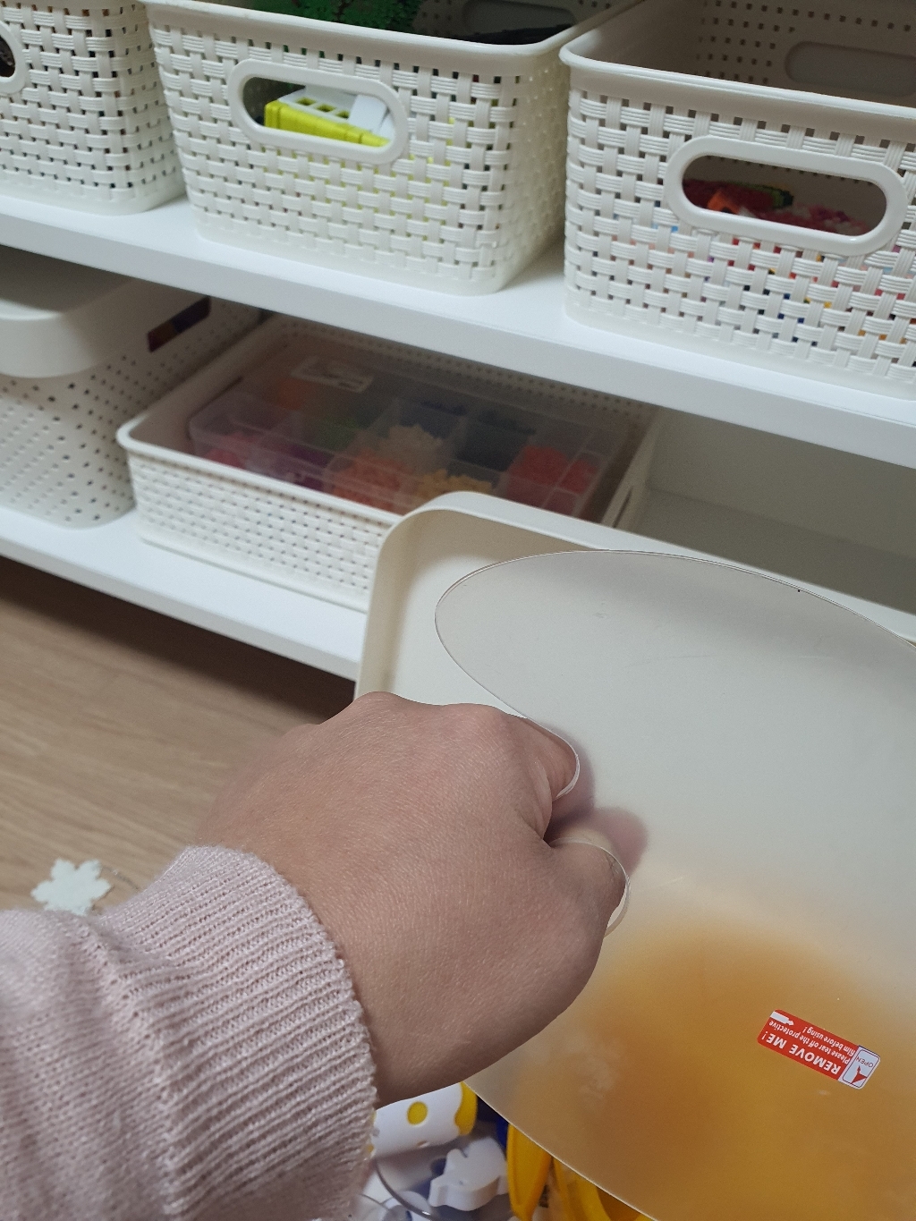 아디코 투명 아크릴 팔레트