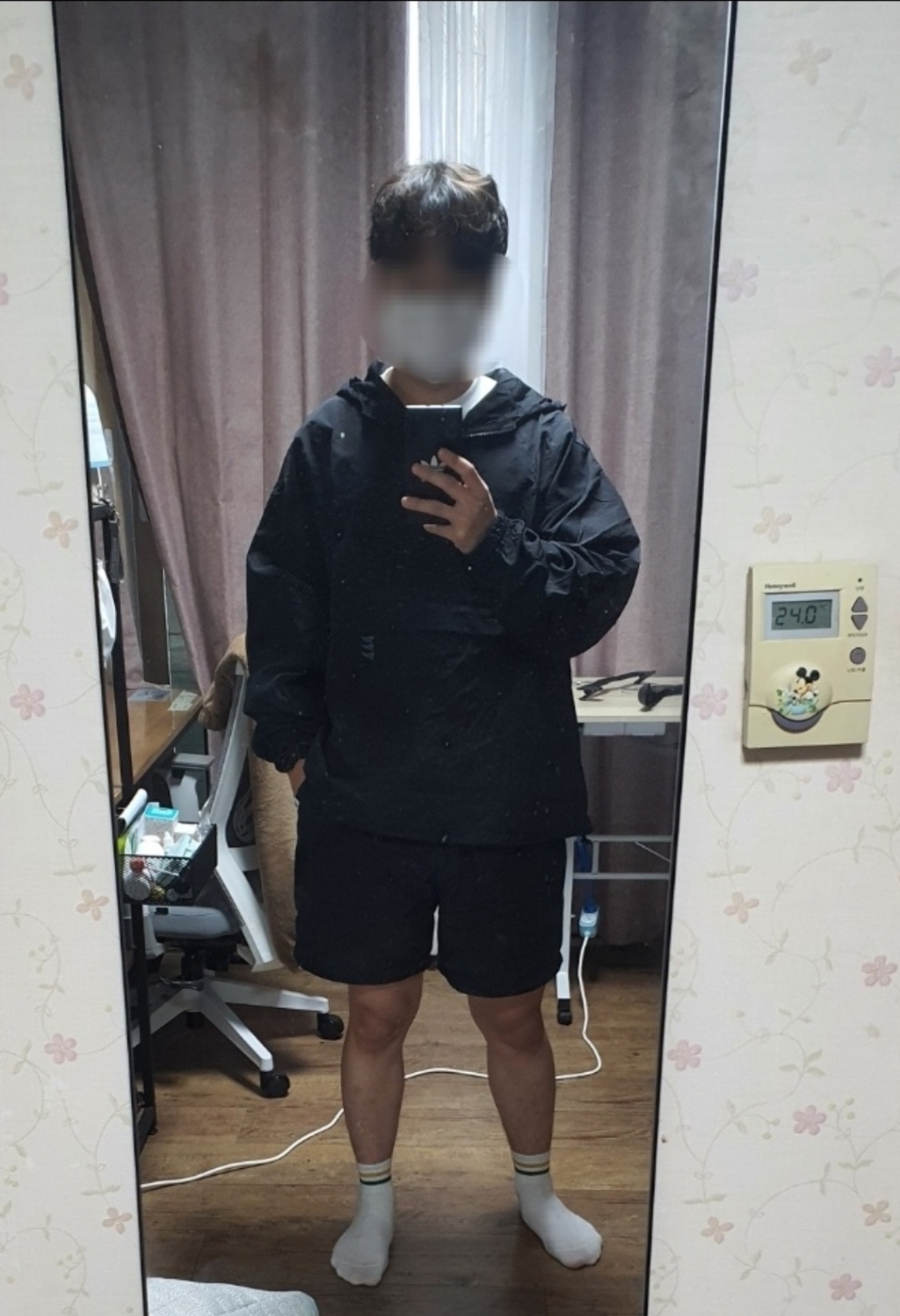 어반디타입 아노락 쓰리피스 풀 셋업