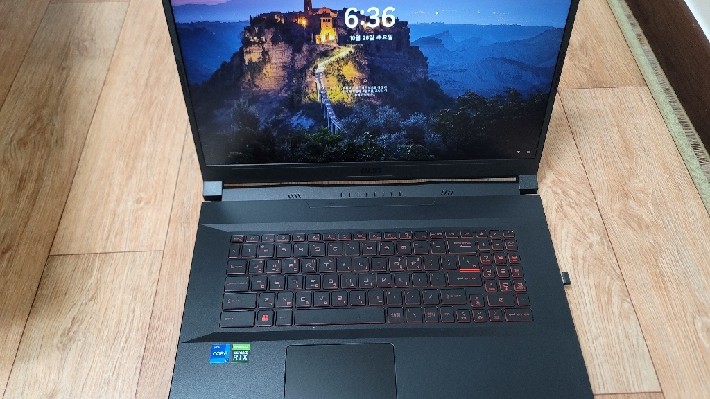 SI Sword F76 A11UE i7-11800H RTX3060 17인치 윈도우11 노트북