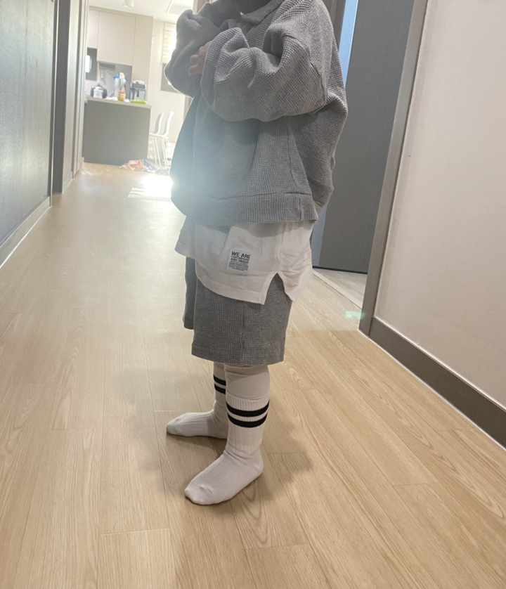 젤리스푼 아동용 데이 반팔 티셔츠 레이어드 나시