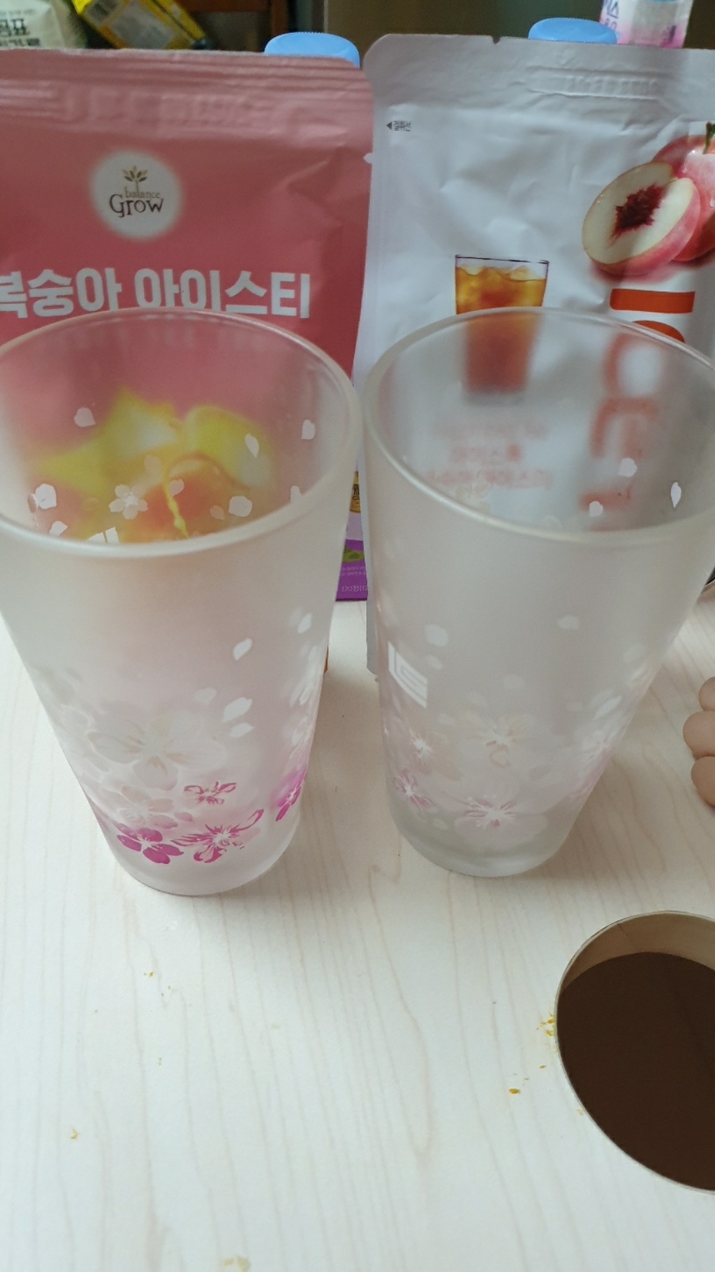 아이스톡 복숭아 아이스티 리뷰 후기