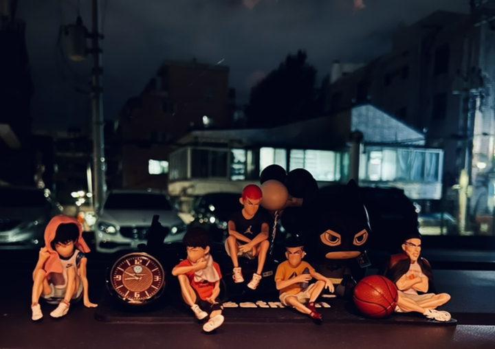 국내 당일배송 슬램덩크 주차번판 피규어 굿즈 차량인테리어 ver 2
