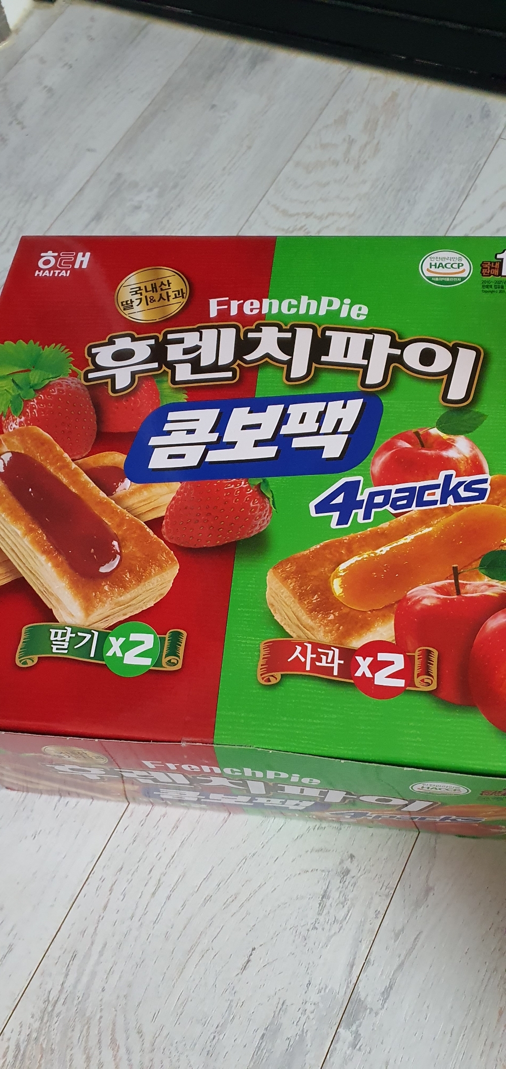 해태제과 후렌치파이 콤보